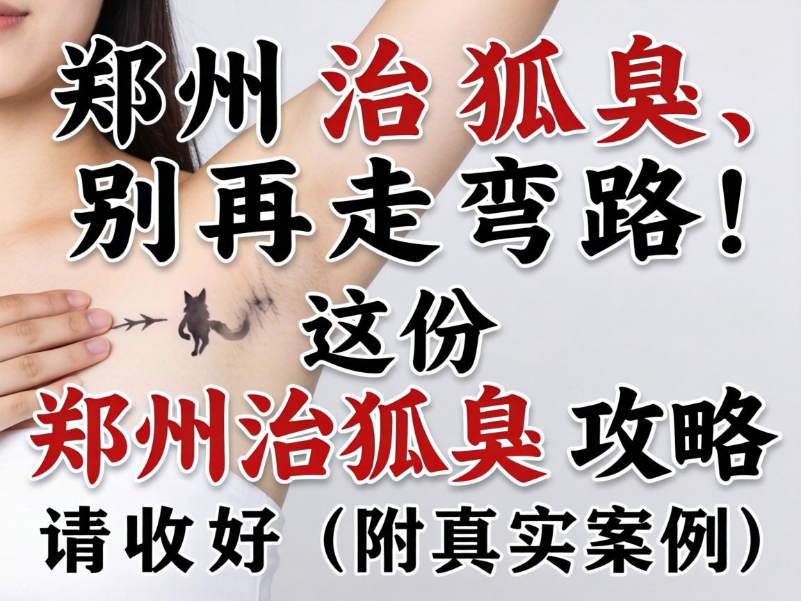 郑州治狐臭，别再走弯路！这份郑州治狐臭攻略请收好（附真实案例）
