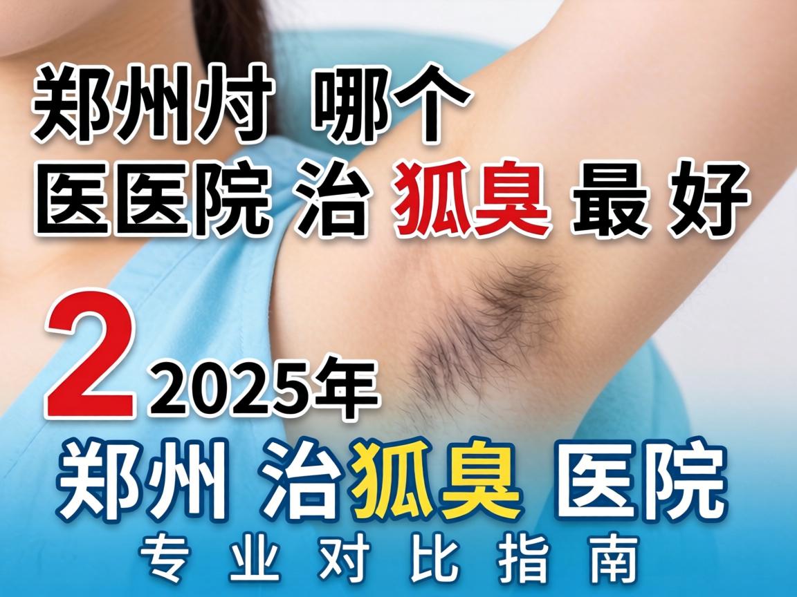 郑州哪个医院治狐臭最好？2025年郑州治狐臭医院专业对比指南
