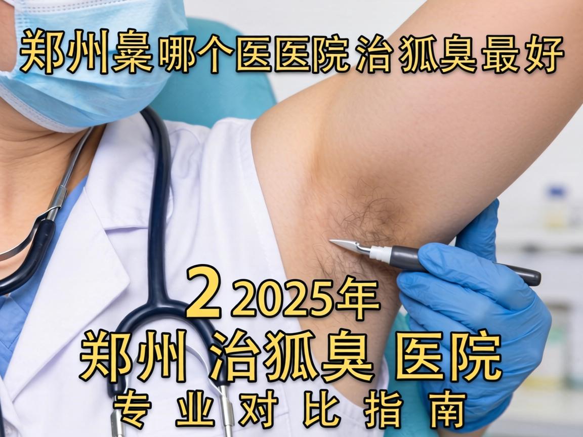 郑州哪个医院治狐臭最好？2025年郑州治狐臭医院专业对比指南