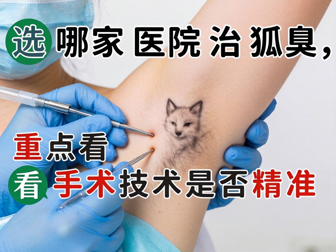 一、选哪家医院治狐臭，重点看手术技术是否精准