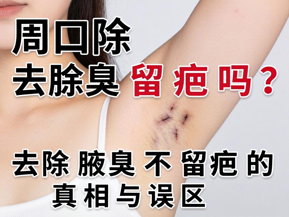周口去除腋臭留疤吗？去除腋臭不留疤的真相与误区