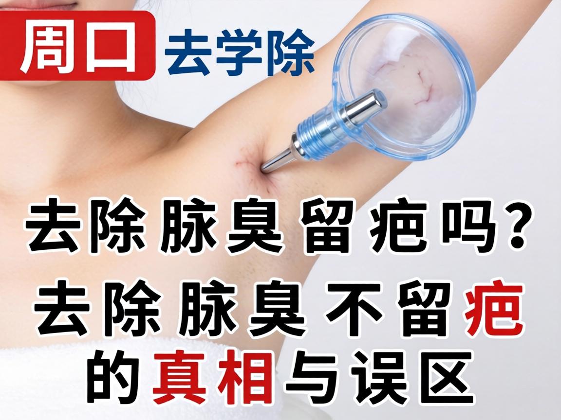周口去除腋臭留疤吗？去除腋臭不留疤的真相与误区