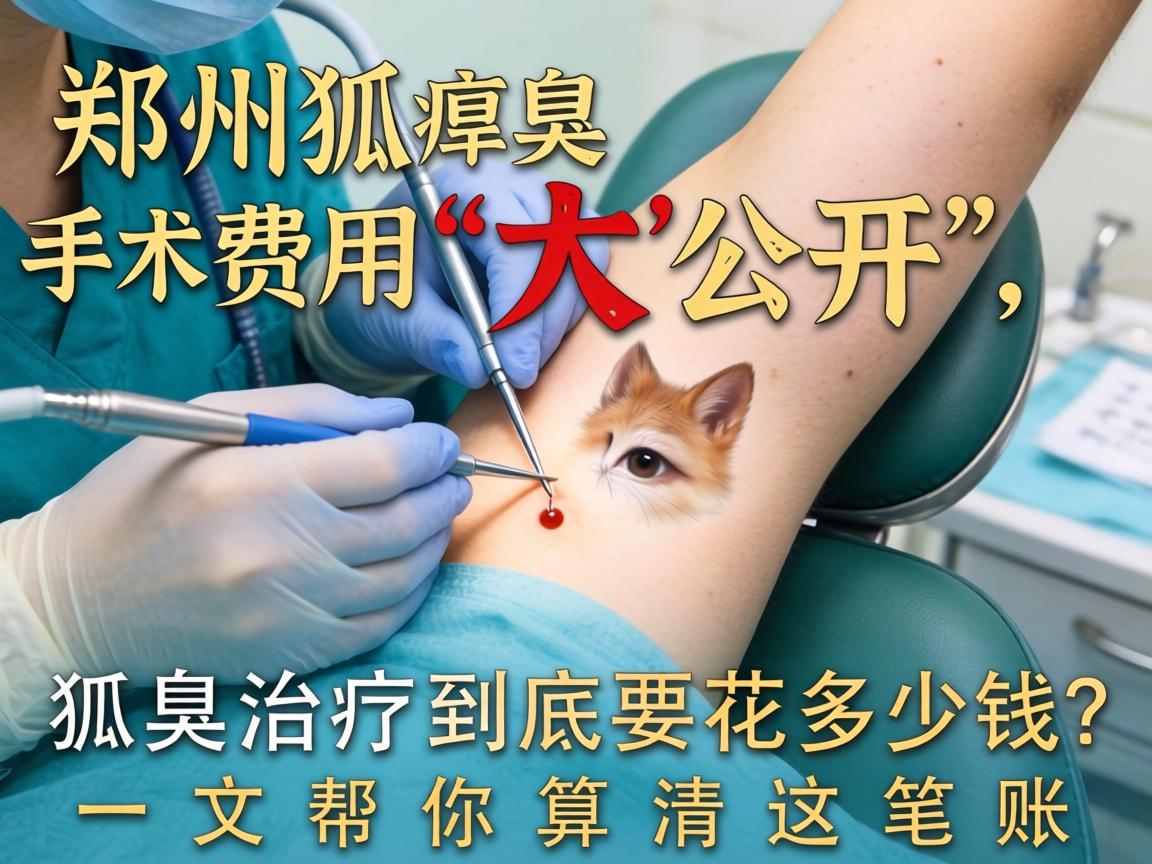郑州狐臭手术费用大公开,狐臭治疗到底要花多少钱?一文帮你算清这笔账 郑州狐臭手术费用大公开,狐臭治疗到底要花多少钱?一文帮你算清这笔账