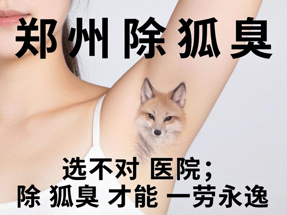 郑州除狐臭，选对医院，除狐臭才能一劳永逸
