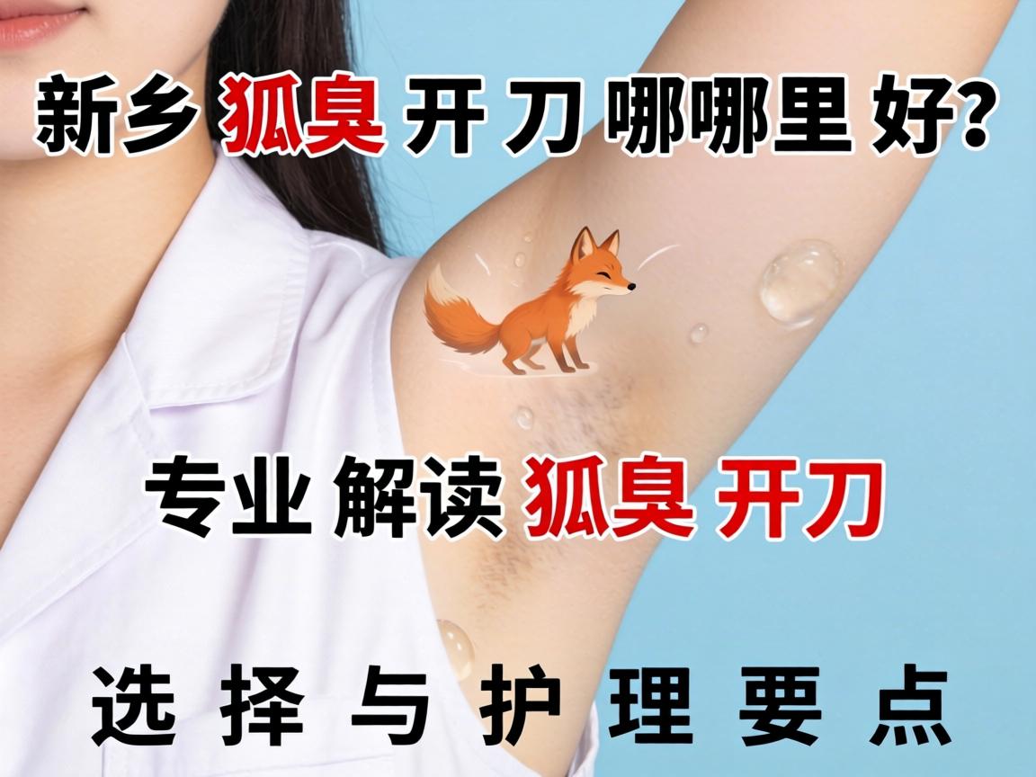 新乡狐臭开刀哪里好?专业解读狐臭开刀选择与护理要点 新乡狐臭开刀哪里好?专业解读狐臭开刀选择与护理要点