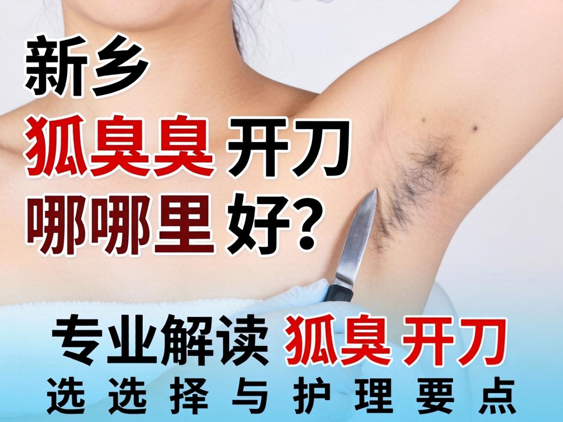 新乡狐臭开刀哪里好?专业解读狐臭开刀选择与护理要点 新乡狐臭开刀哪里好?专业解读狐臭开刀选择与护理要点