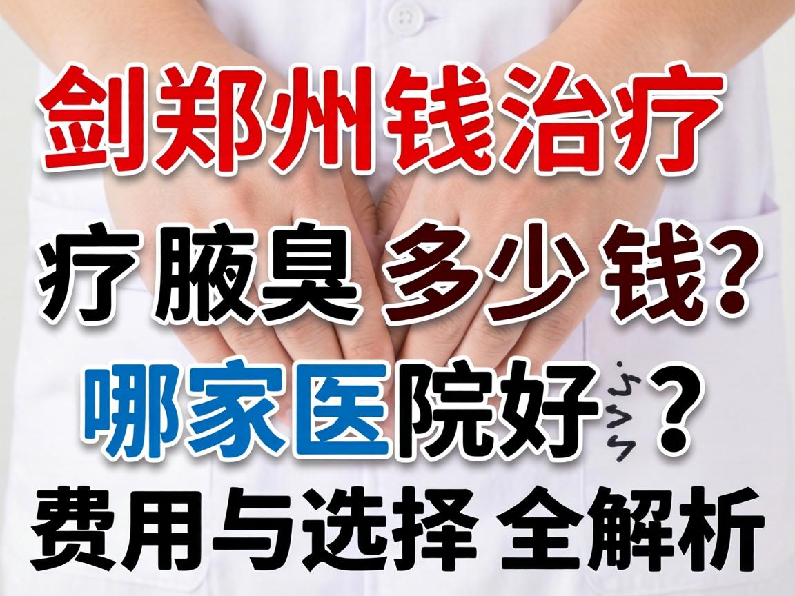 郑州治疗腋臭多少钱？哪家医院好？费用与选择全解析