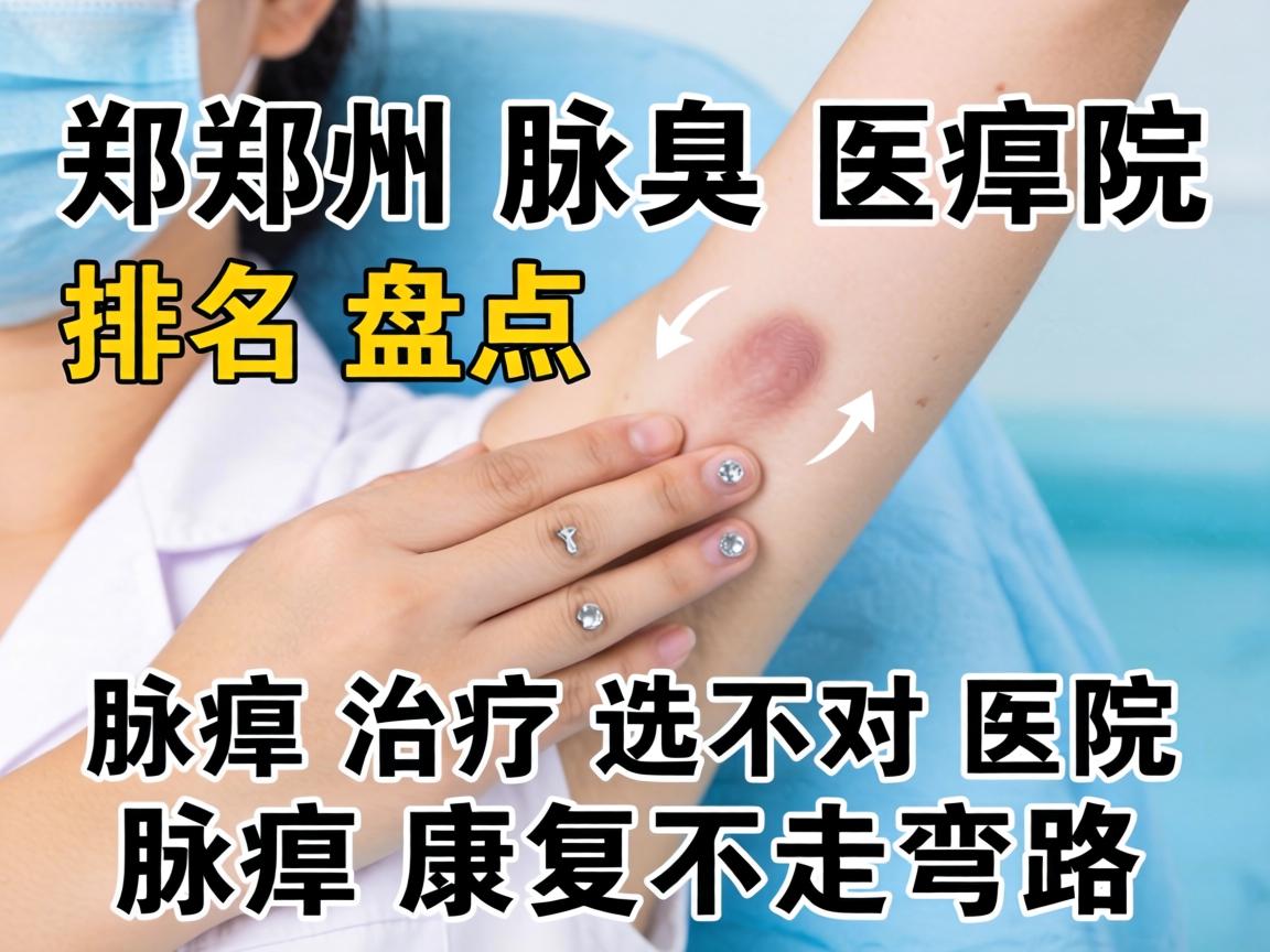郑州腋臭医院排名盘点，腋臭治疗选对医院，腋臭康复不走弯路