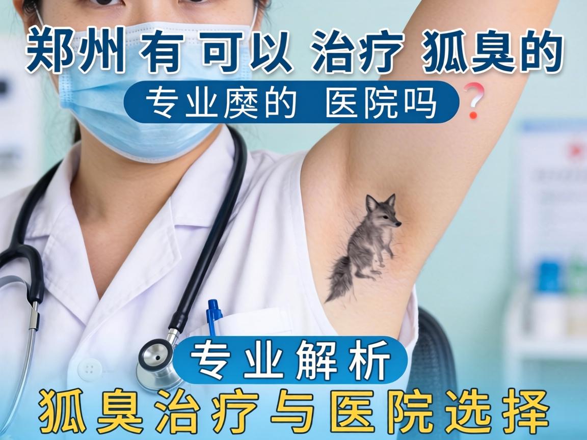 郑州有可以治疗狐臭的医院吗?专业解析狐臭治疗与医院选择 郑州有可以治疗狐臭的医院吗?专业解析狐臭治疗与医院选择
