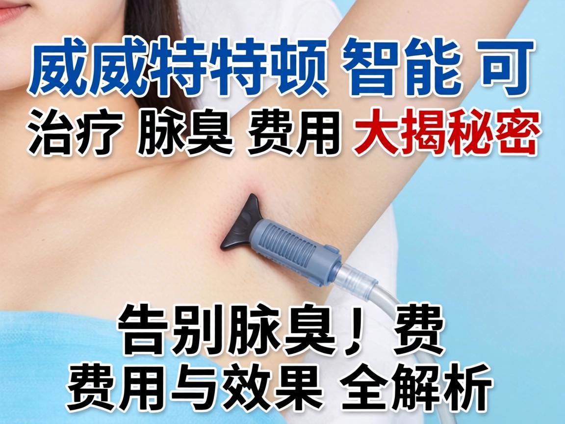 威特顿智能可视治疗腋臭费用大揭秘，告别腋臭，费用与效果全解析