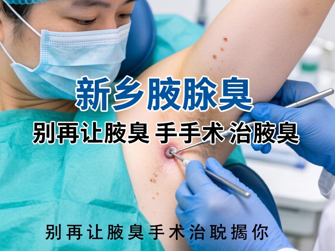 新乡腋臭手术治腋臭，别再让腋臭手术治耽搁你