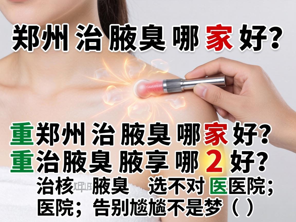 郑州治腋臭哪家好？治腋臭选对医院，告别尴尬不是梦（标题重复核心词2次）