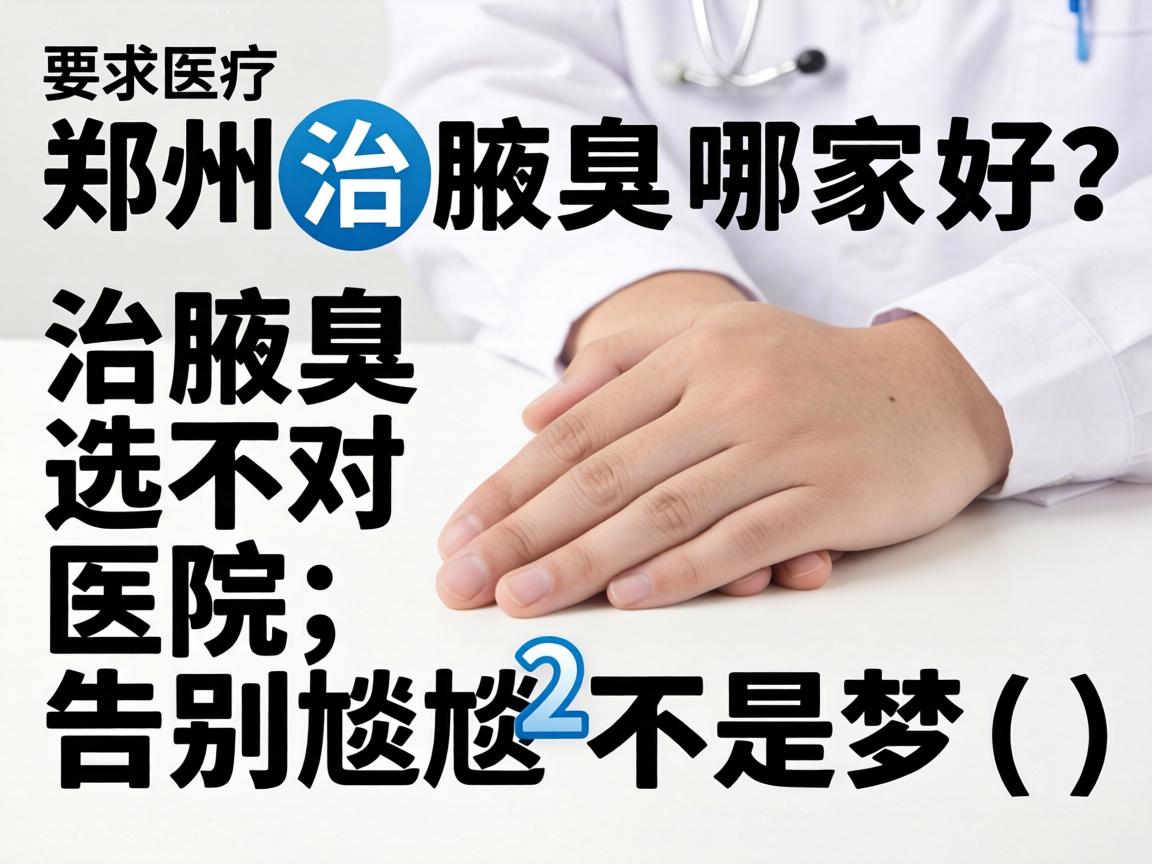 郑州治腋臭哪家好？治腋臭选对医院，告别尴尬不是梦（标题重复核心词2次）
