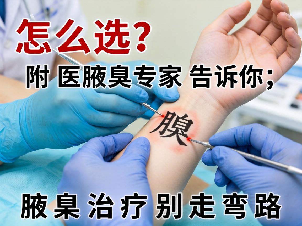 腋臭手术怎么选？附医腋臭专家告诉你，腋臭治疗别走弯路