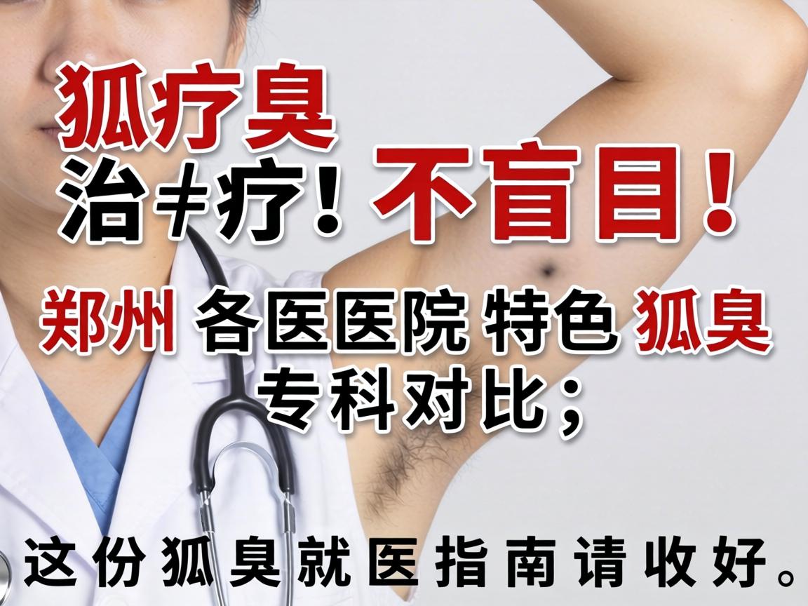 狐臭治疗不盲目!郑州各医院特色狐臭专科对比,这份狐臭就医指南请收好 狐臭治疗不盲目!郑州各医院特色狐臭专科对比,这份狐臭就医指南请收好