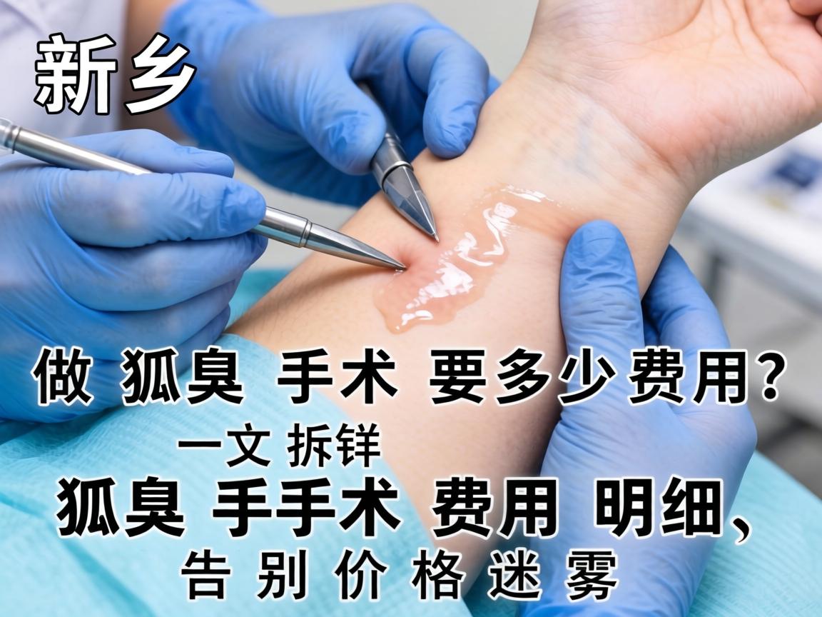 新乡做狐臭手术要多少费用？一文拆解狐臭手术费用明细，告别价格迷雾