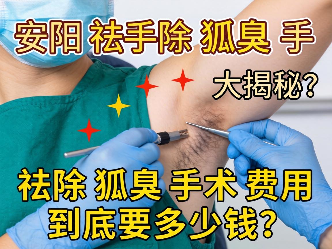 安阳祛除狐臭手术价格大揭秘，祛除狐臭手术费用到底要多少钱？