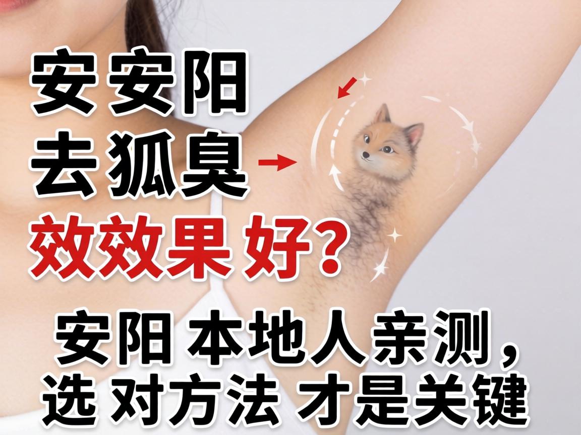 安阳去狐臭效果好？安阳本地人亲测，选对方法才是关键