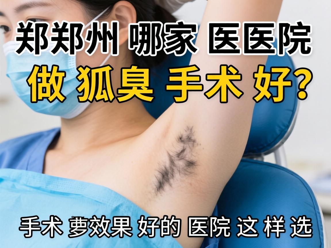 郑州哪家医院做狐臭手术好?手术效果好的医院这样选 郑州哪家医院做狐臭手术好?手术效果好的医院这样选