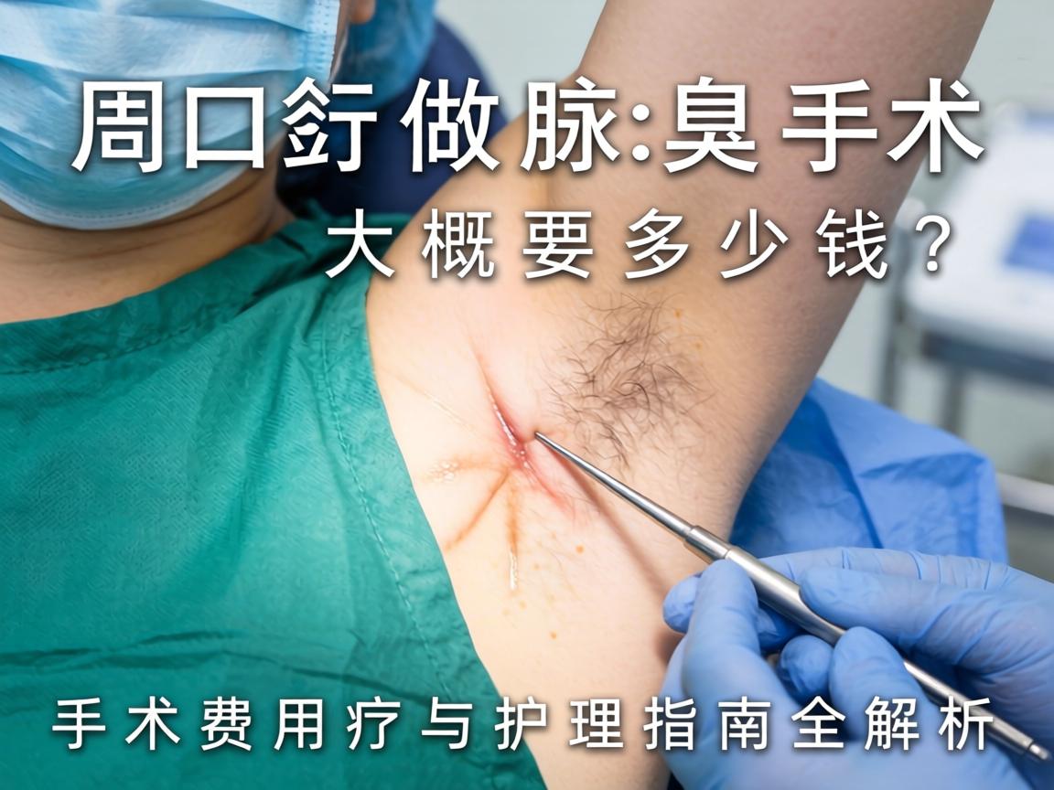 周口做腋臭手术大概要多少钱？手术费用与护理指南全解析