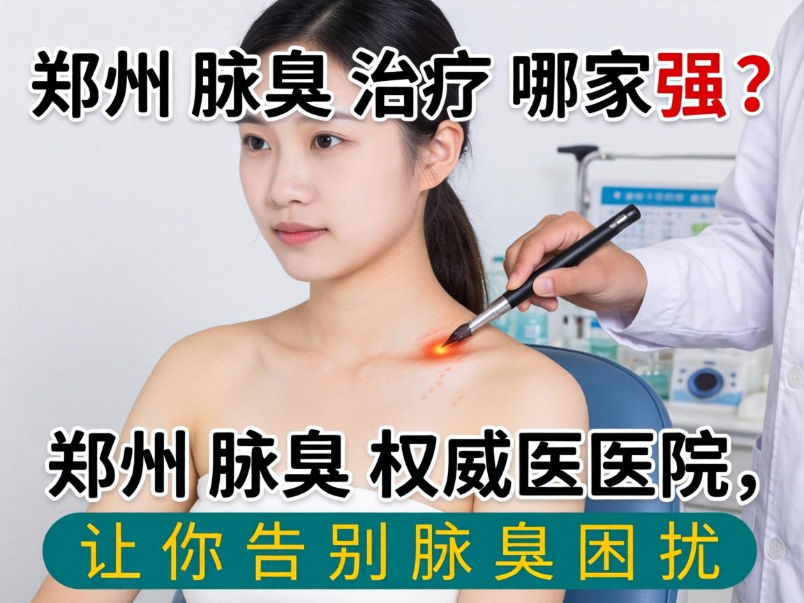 郑州腋臭治疗哪家强？这三家郑州腋臭权威医院，让你告别腋臭困扰