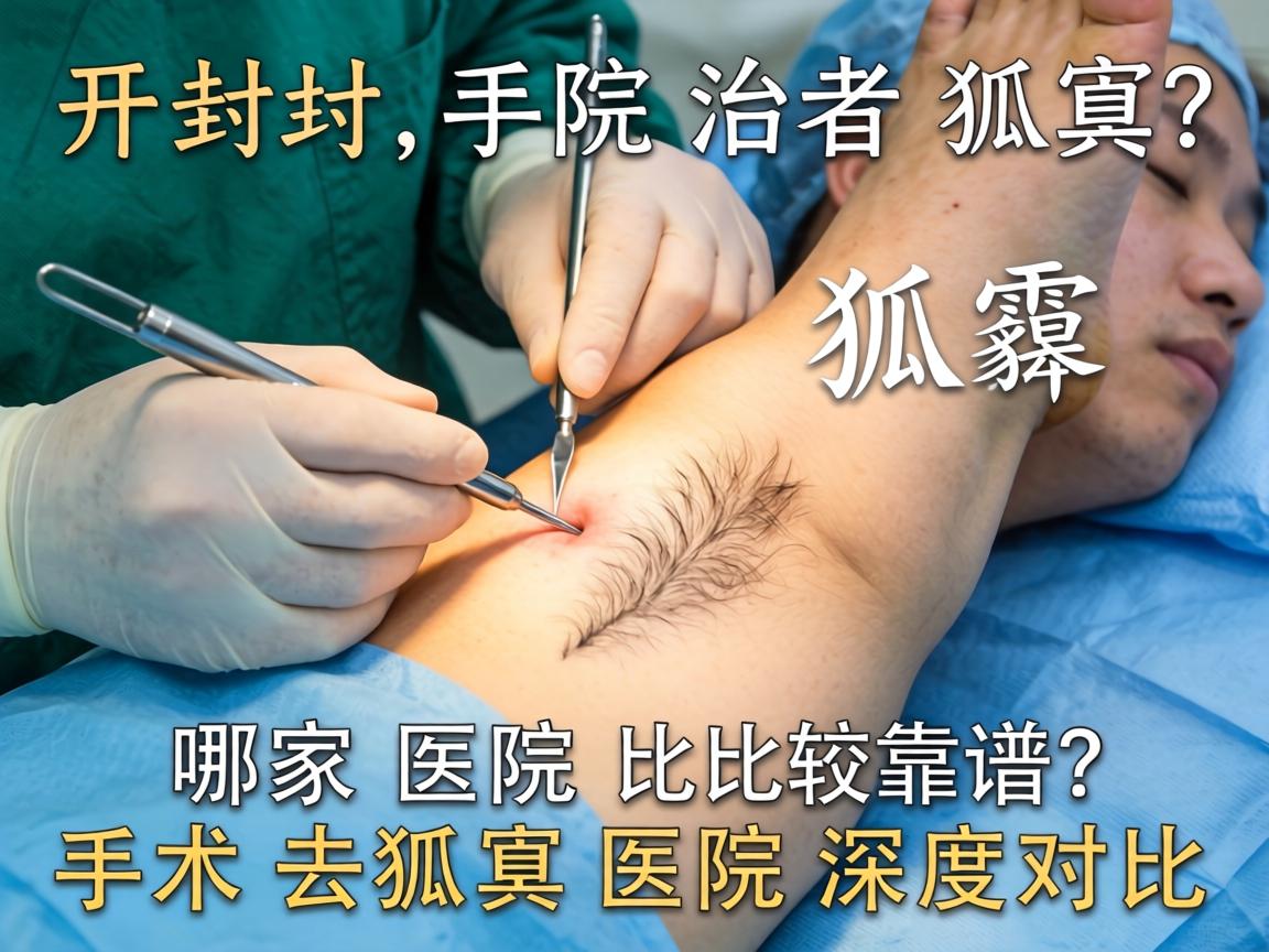 开封手术治狐臭，哪家医院比较靠谱？手术去狐臭医院深度对比
