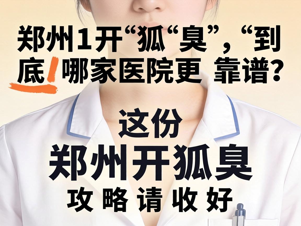 郑州开狐臭,到底哪家医院更靠谱?这份郑州开狐臭攻略请收好 郑州开狐臭,到底哪家医院更靠谱?这份郑州开狐臭攻略请收好