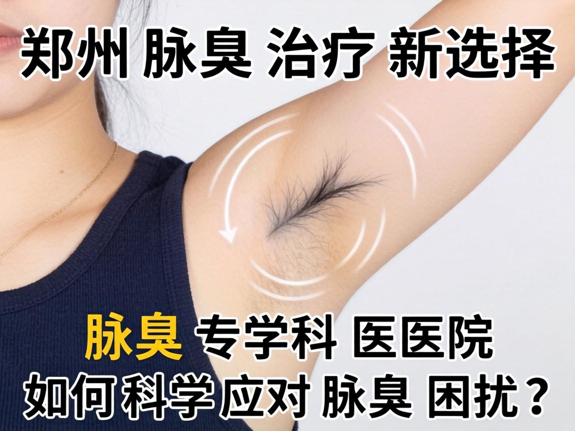 郑州腋臭治疗新选择，腋臭专科医院如何科学应对腋臭困扰？