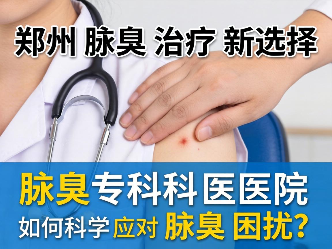 郑州腋臭治疗新选择，腋臭专科医院如何科学应对腋臭困扰？