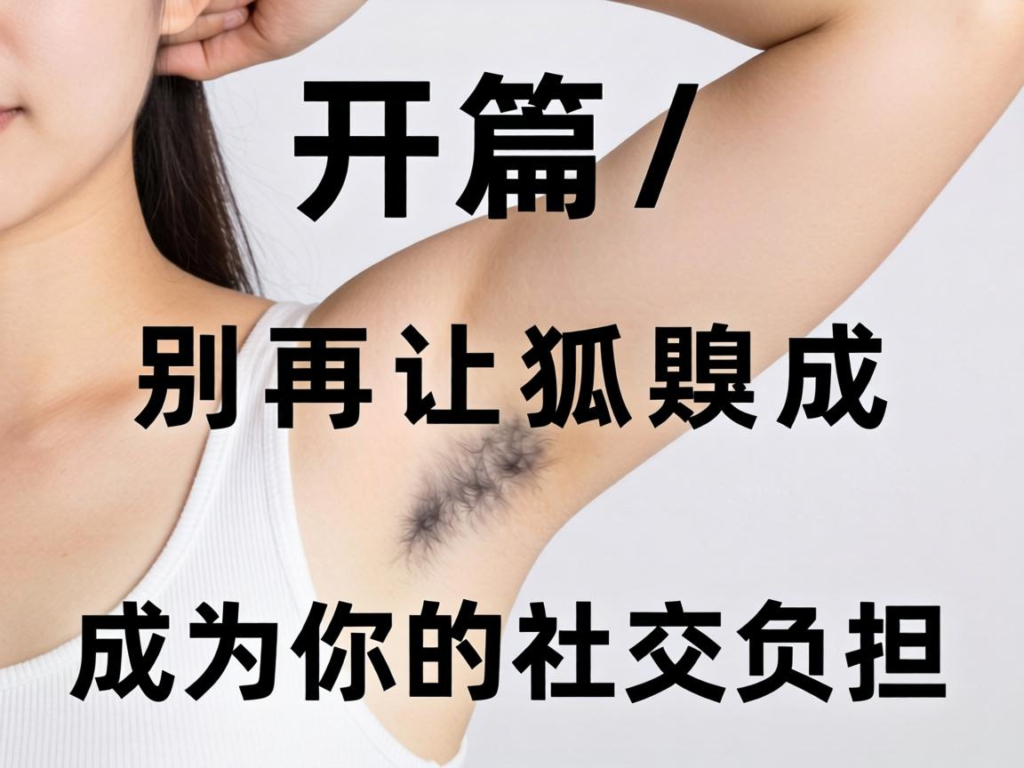 开篇，别再让狐臭成为你的社交负担