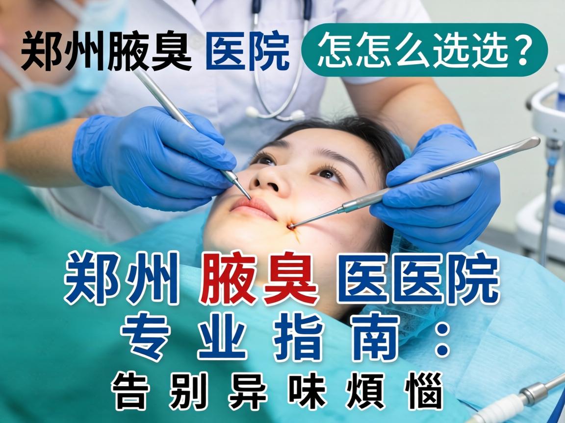 郑州腋臭手术医院怎么选？郑州腋臭医院专业指南，告别异味烦恼