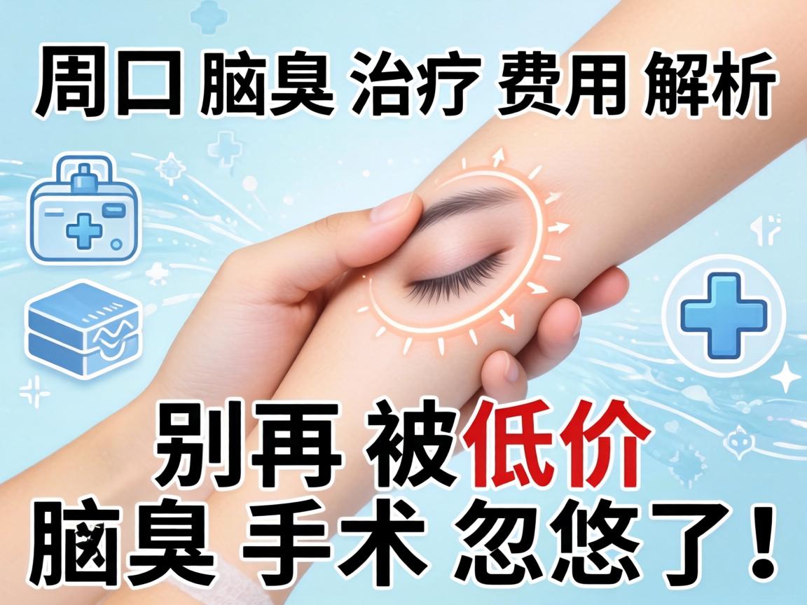 周口腋臭治疗费用解析，别再被低价腋臭手术忽悠了！