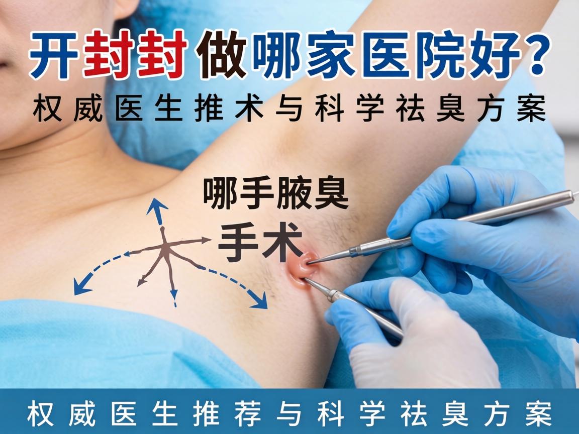 开封做腋臭手术哪家医院好？权威医生推荐与科学祛臭方案