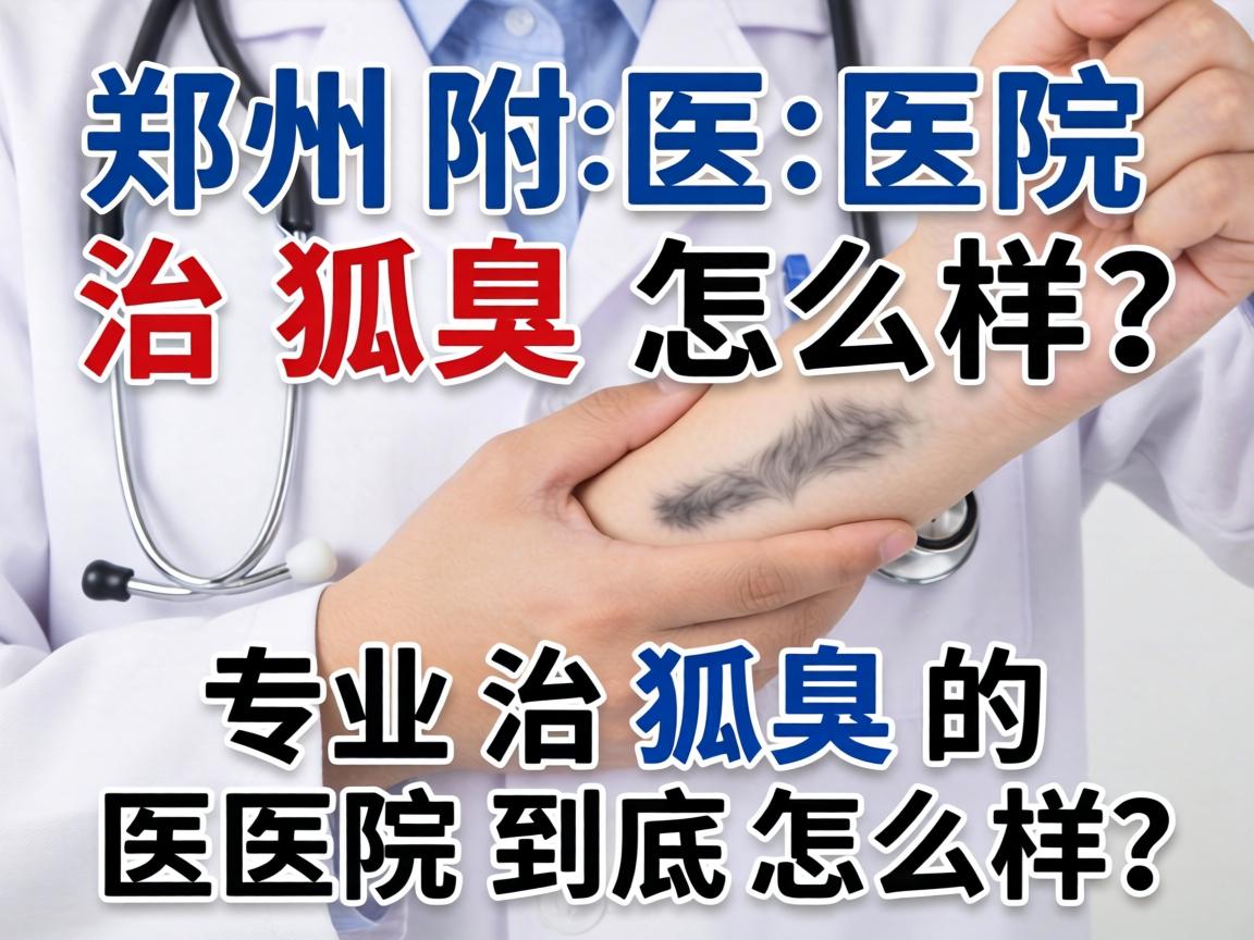 郑州附医医院治狐臭怎么样？专业治狐臭的医院到底怎么样？