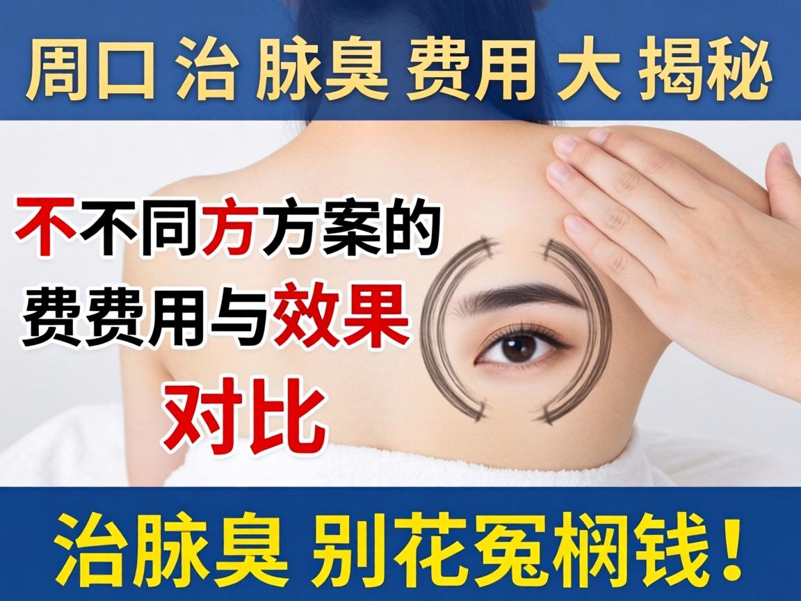 周口治腋臭费用大揭秘，不同方案的费用与效果对比，治腋臭别花冤枉钱！