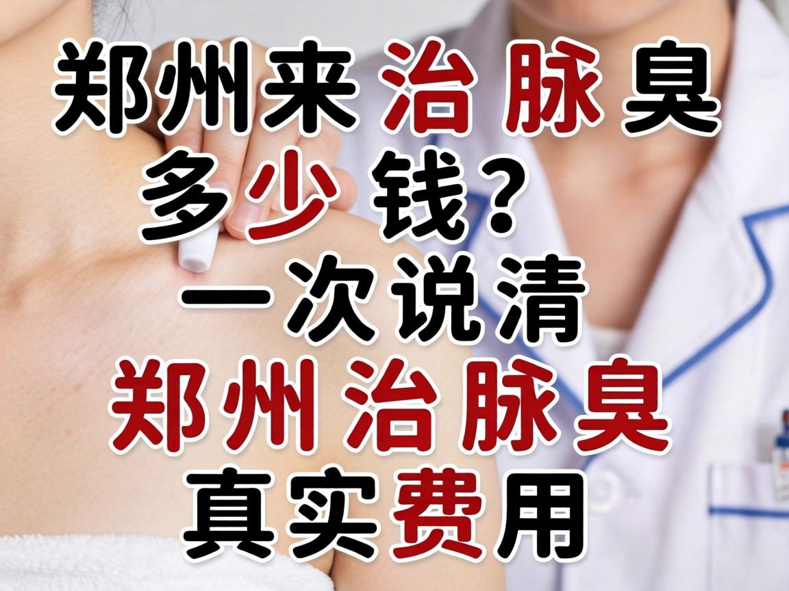 郑州治腋臭多少钱?一次说清郑州治腋臭真实费用 郑州治腋臭多少钱?一次说清郑州治腋臭真实费用