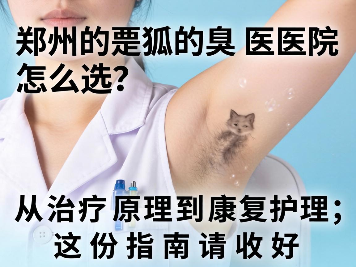 郑州狐臭医院怎么选？从治疗原理到康复护理，这份指南请收好