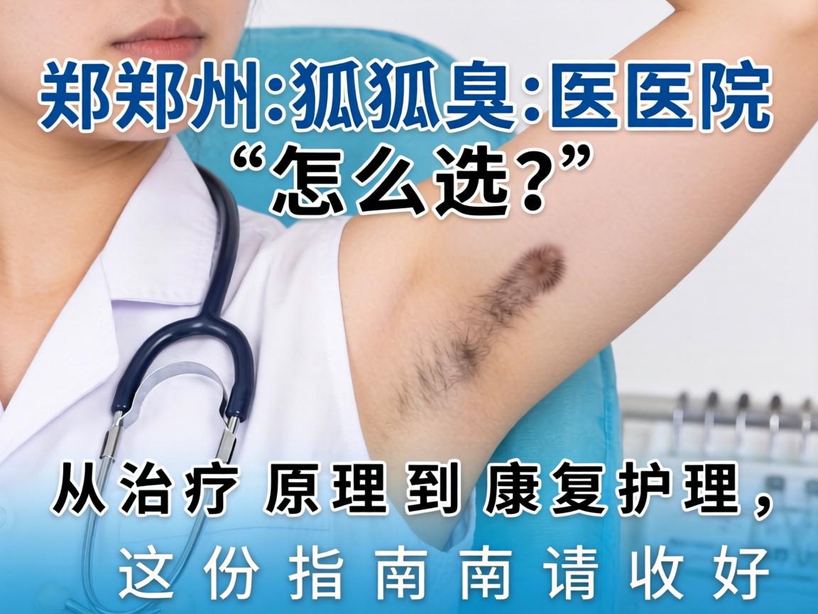 郑州狐臭医院怎么选？从治疗原理到康复护理，这份指南请收好