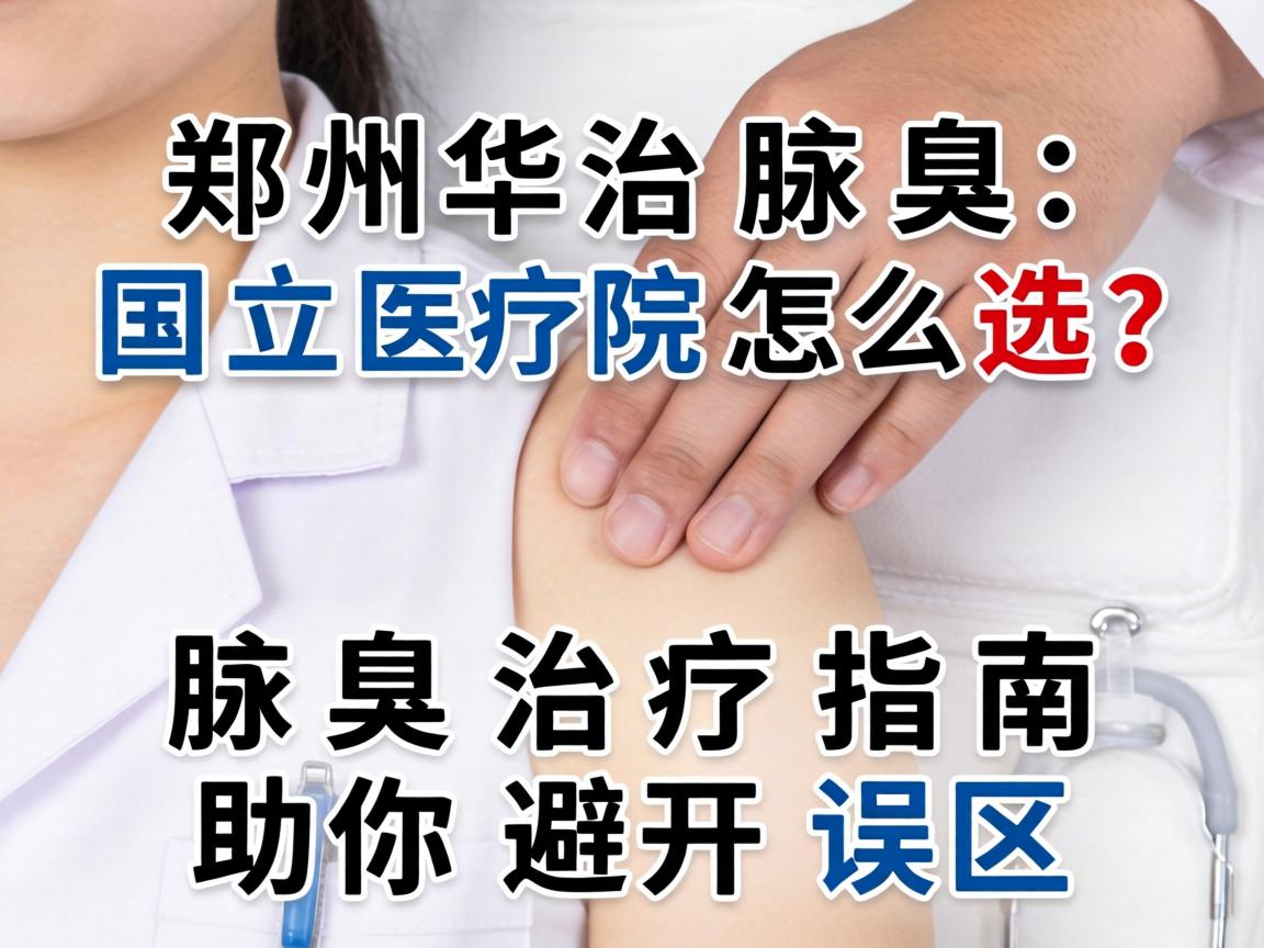 郑州治腋臭，国立医院怎么选？腋臭治疗指南助你避开误区