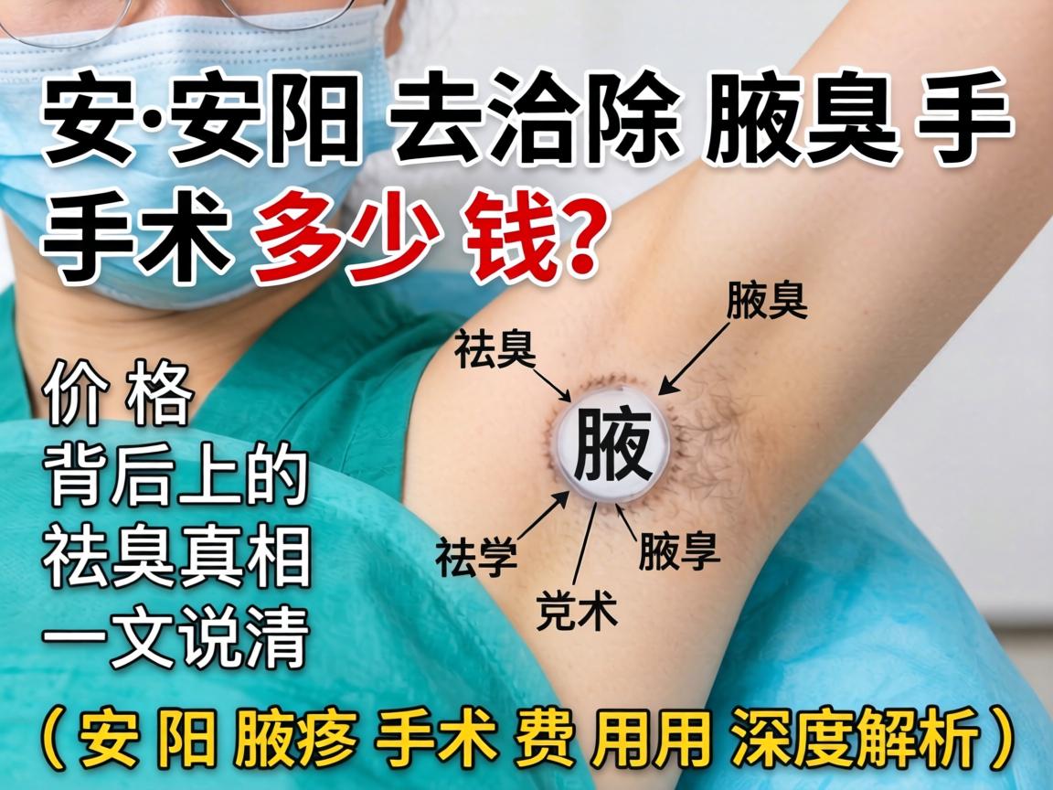 安阳去除腋臭手术多少钱？价格背后的祛臭真相一文说清（安阳腋臭手术费用深度解析）
