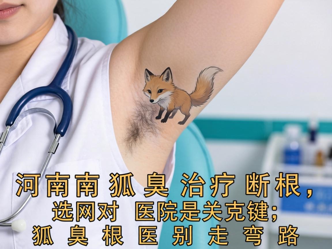 河南狐臭治疗断根，选对医院是关键，狐臭根治别走弯路