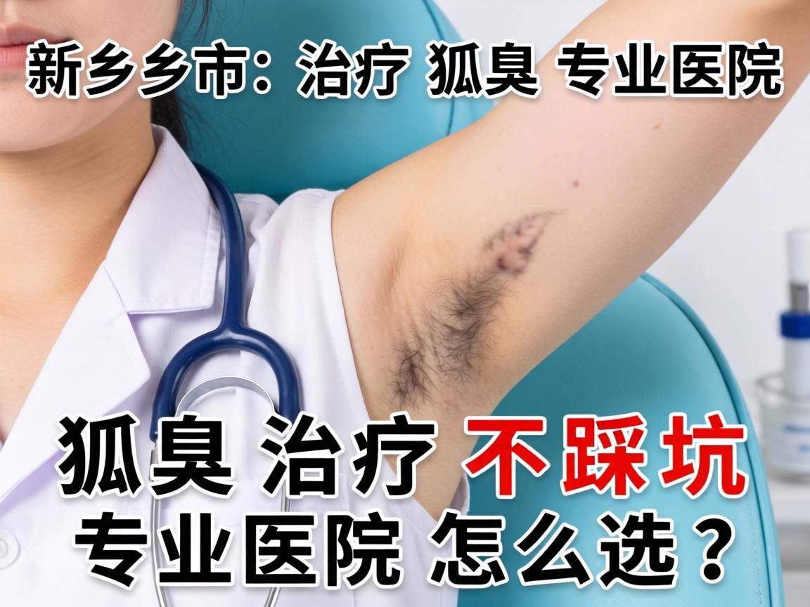 新乡市治疗狐臭专业医院，狐臭治疗不踩坑，专业医院怎么选？