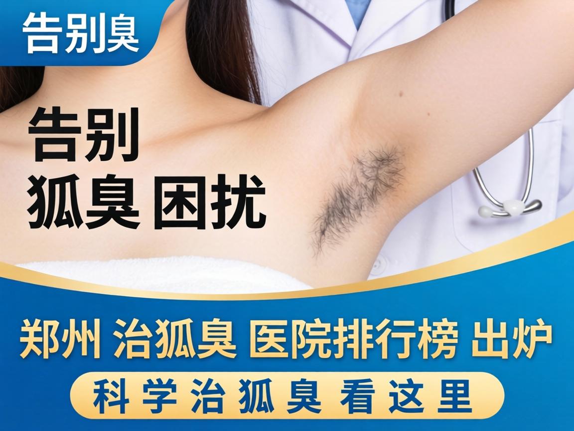 告别狐臭困扰，郑州治狐臭医院排行榜出炉，科学治狐臭看这里