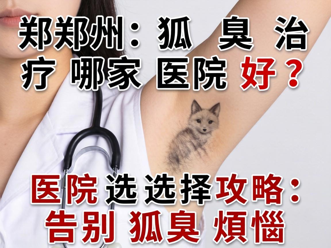 郑州狐臭治疗哪家医院好？医院选择攻略，告别狐臭烦恼