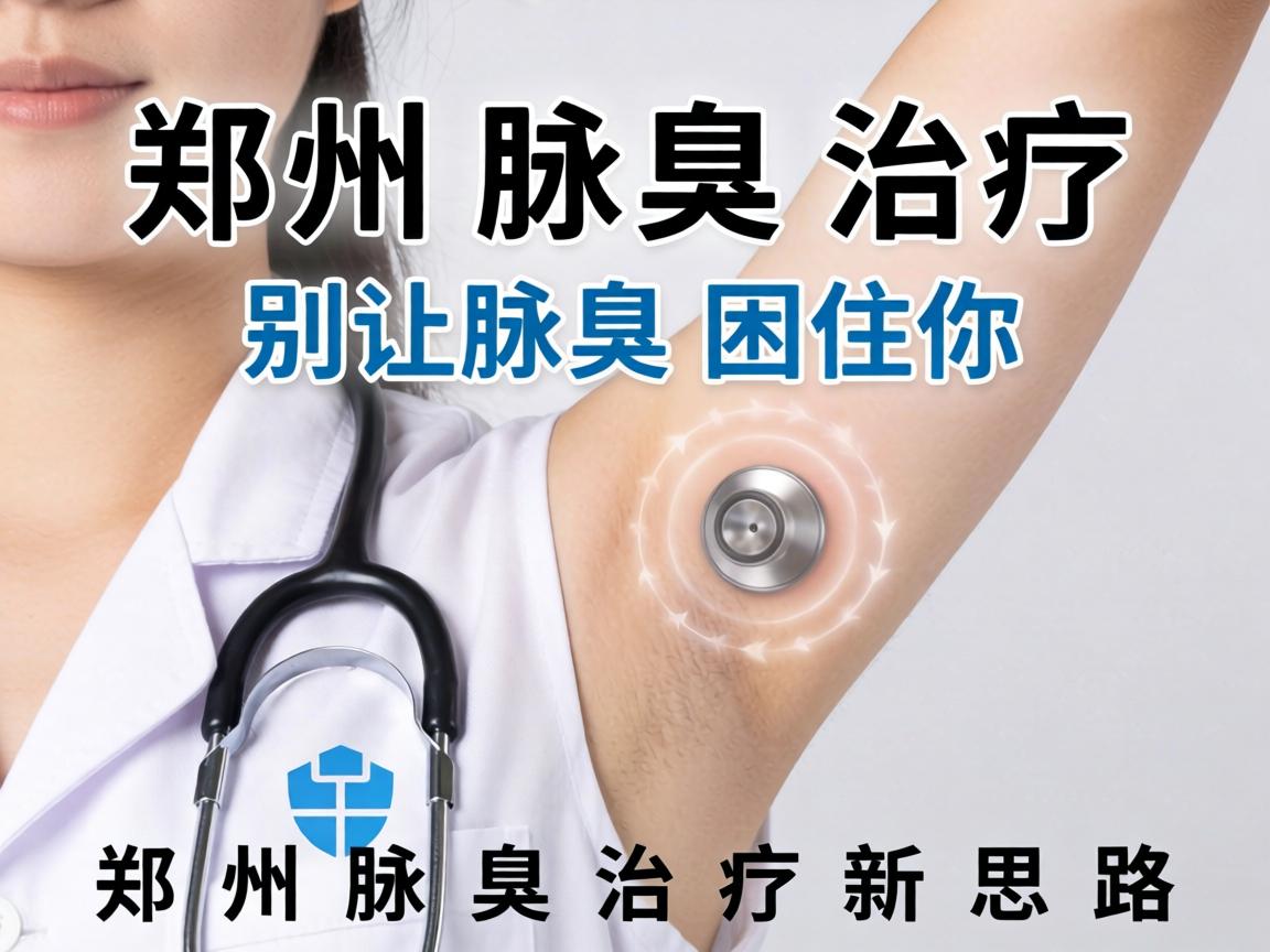 郑州腋臭治疗，别让腋臭困住你，郑州腋臭治疗新思路