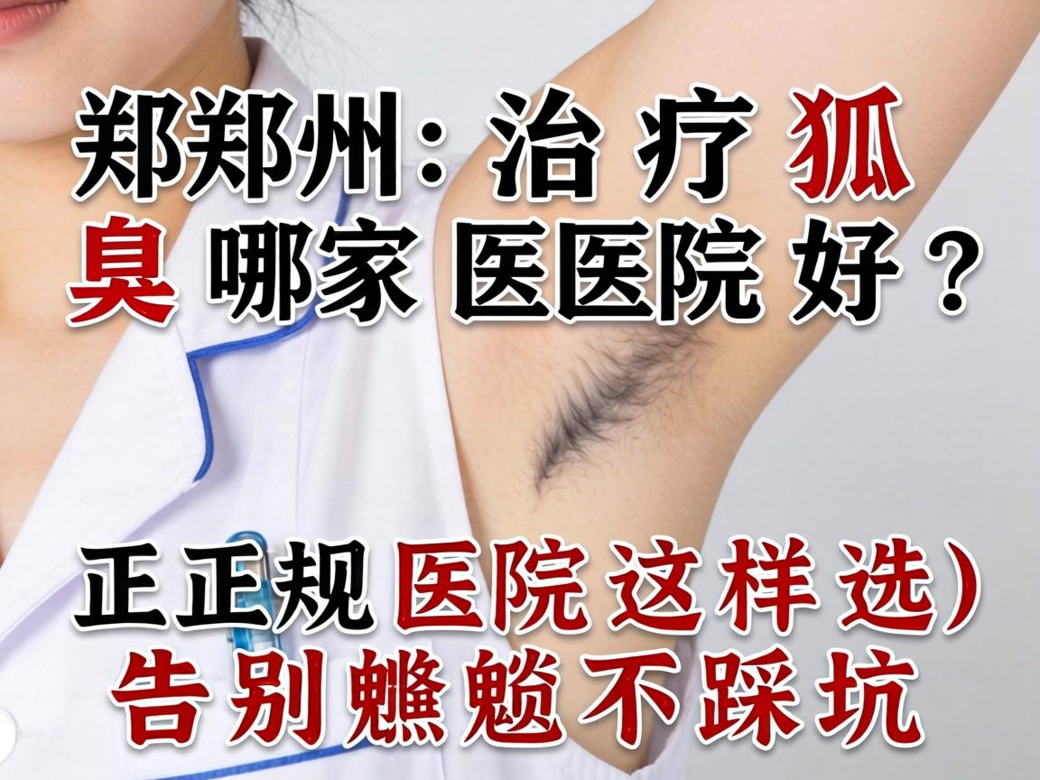 郑州治疗狐臭哪家医院好?正规医院这样选,告别尴尬不踩坑 郑州治疗狐臭哪家医院好?正规医院这样选,告别尴尬不踩坑