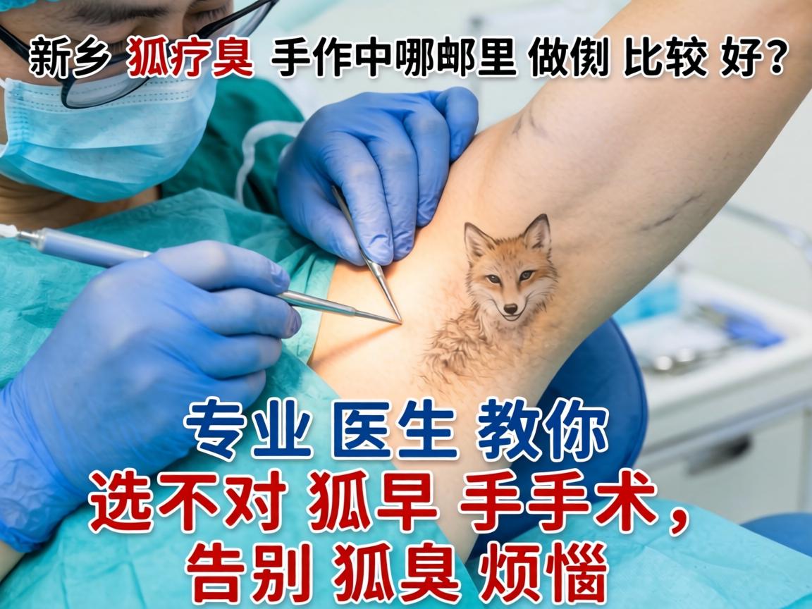 新乡狐臭手术哪里做比较好?专业医生教你选对狐臭手术,告别狐臭烦恼 新乡狐臭手术哪里做比较好?专业医生教你选对狐臭手术,告别狐臭烦恼