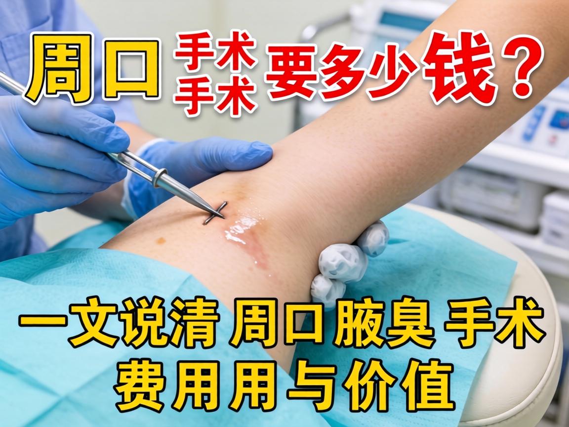 周口腋臭手术要多少钱？一文说清周口腋臭手术费用与价值