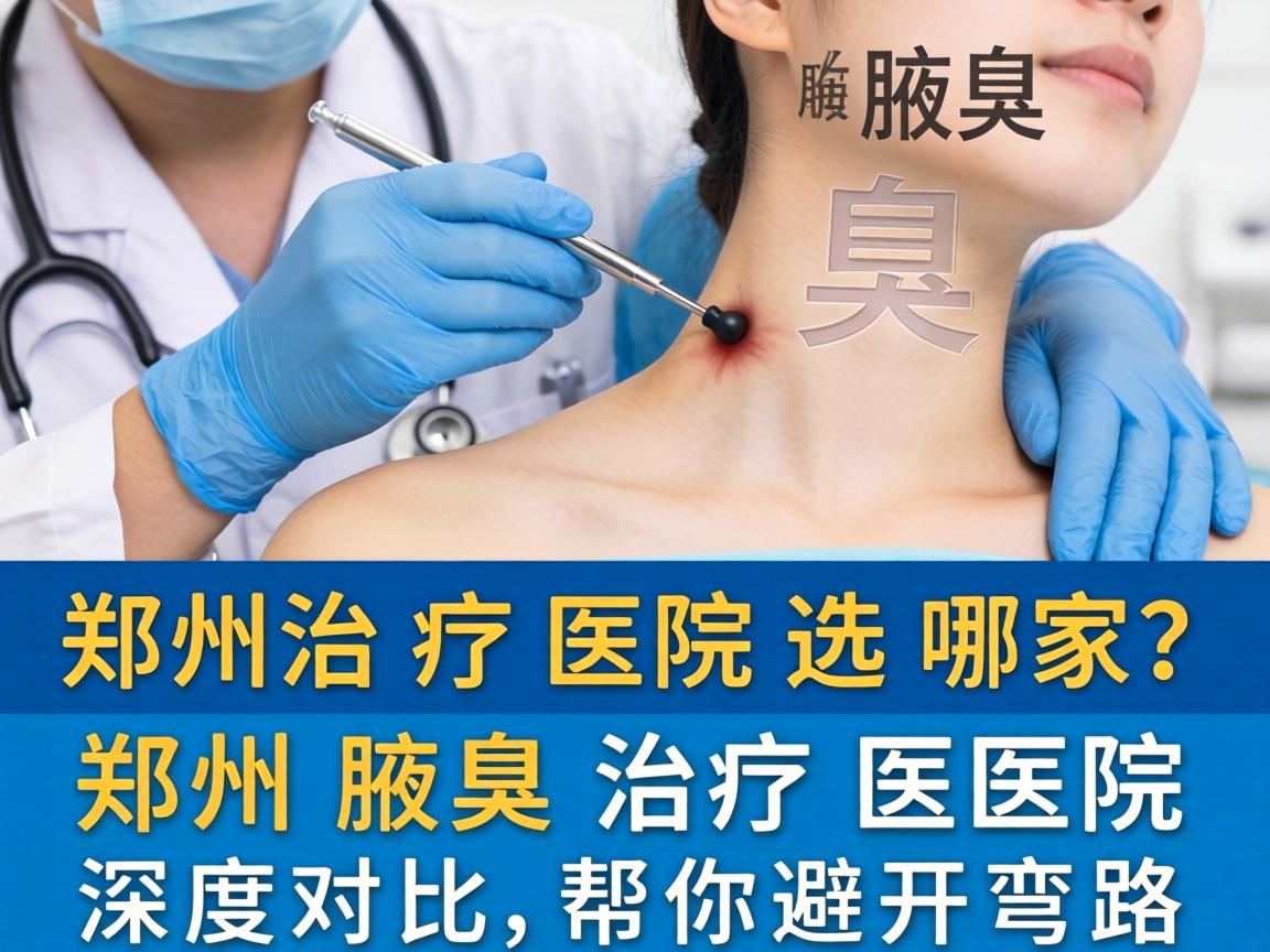 郑州治疗腋臭医院选哪家？郑州腋臭治疗医院深度对比，帮你避开弯路
