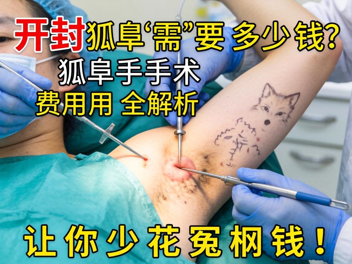 开封医院做狐臭手术需要多少钱？狐臭手术费用全解析，让你少花冤枉钱！
